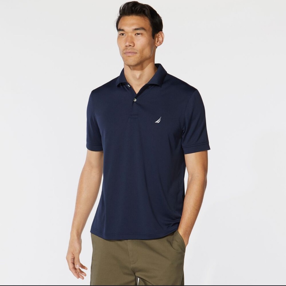 Nautica Dark Blue Polo Shirt